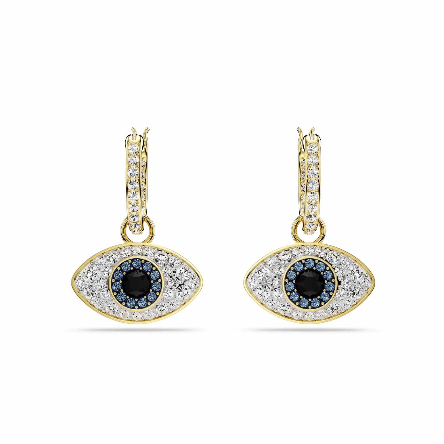 Swarovski Symbolica Drop Earrings - Evil Eye